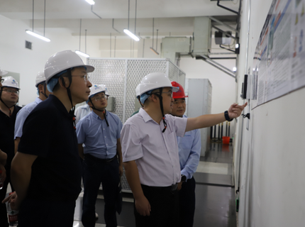 长江委监督局调研J9集团公司“六项机造”构建情况