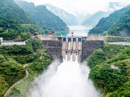 礼赞江垭水库